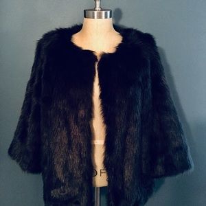 Banana Republic Faux Fur Coat
